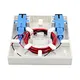 fiber terminal box are specially designed to protect joints of optic cable. Excessive fibers can be stored in storage baskets behind the splice
